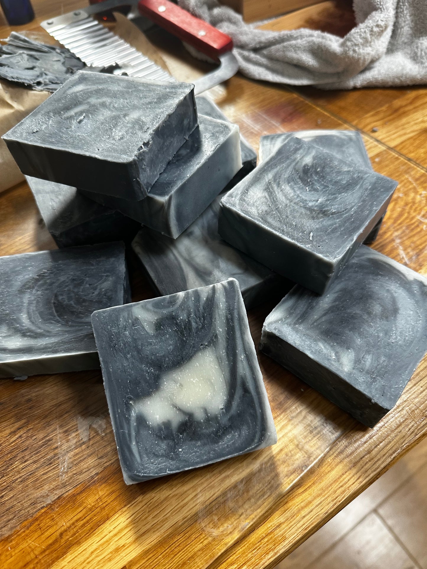 Charcoal Vegan soap