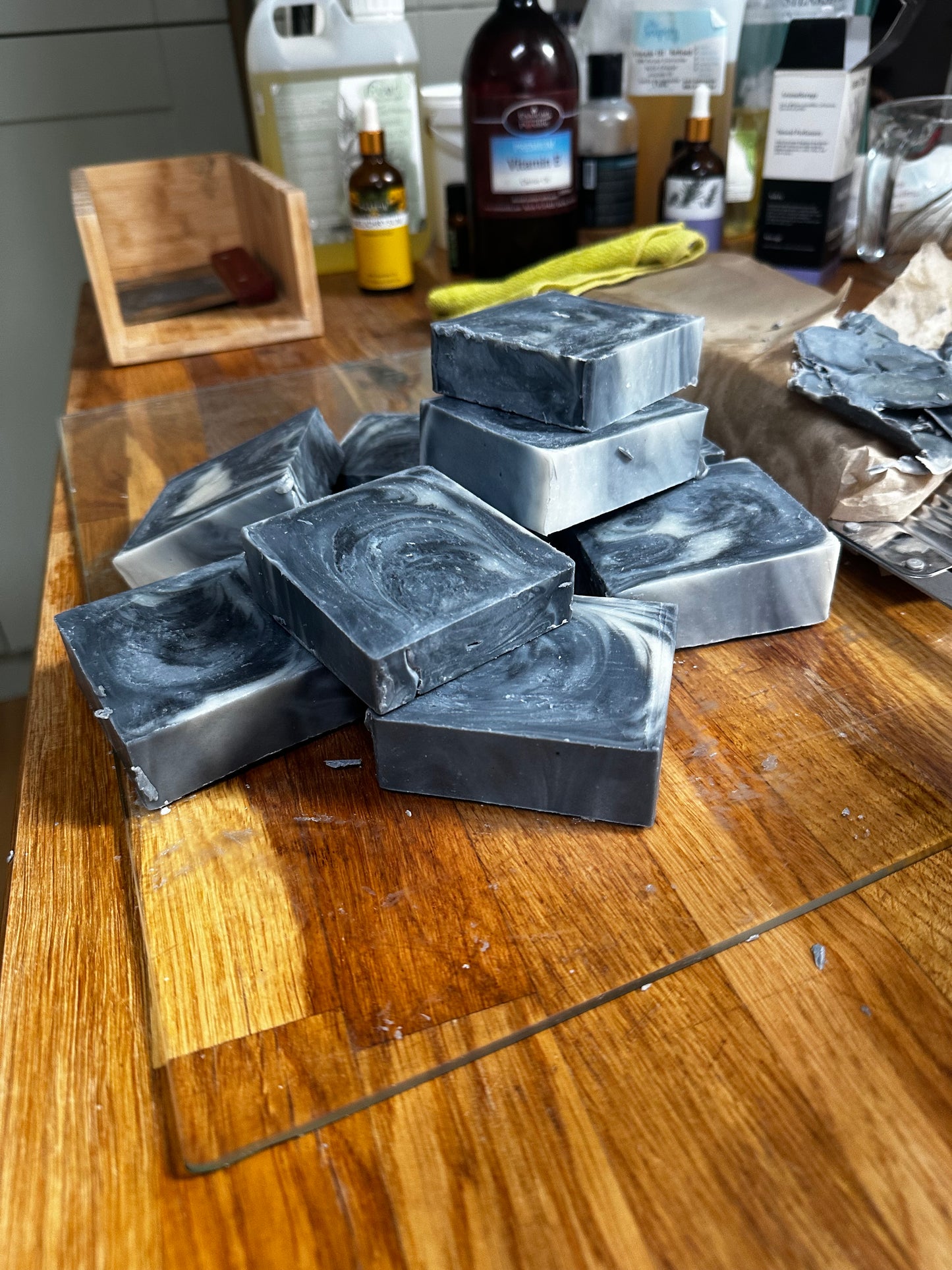 Charcoal Vegan soap