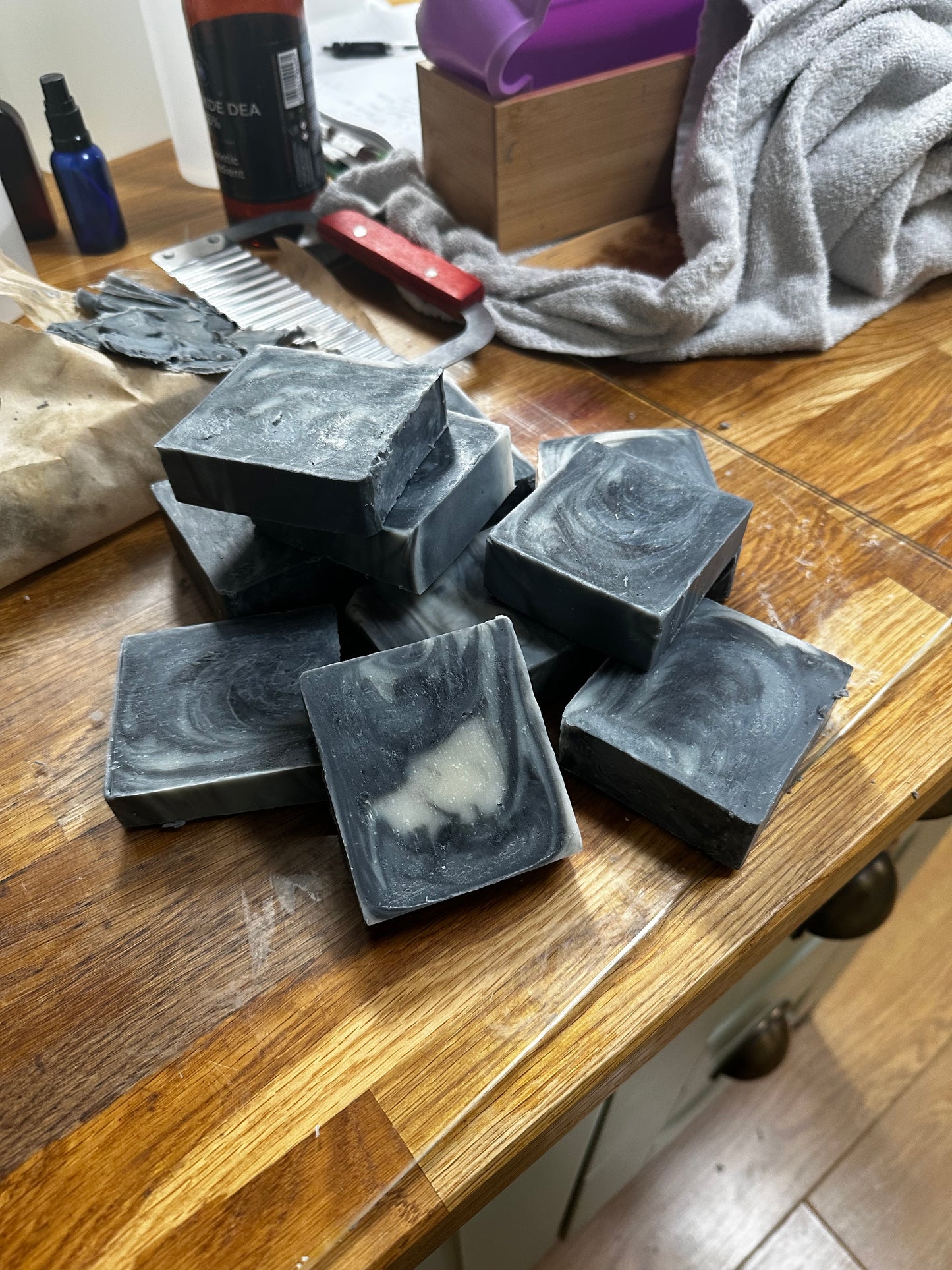 Charcoal Vegan soap