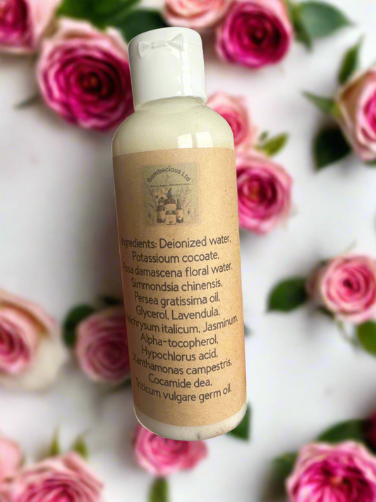 Botanical face wash