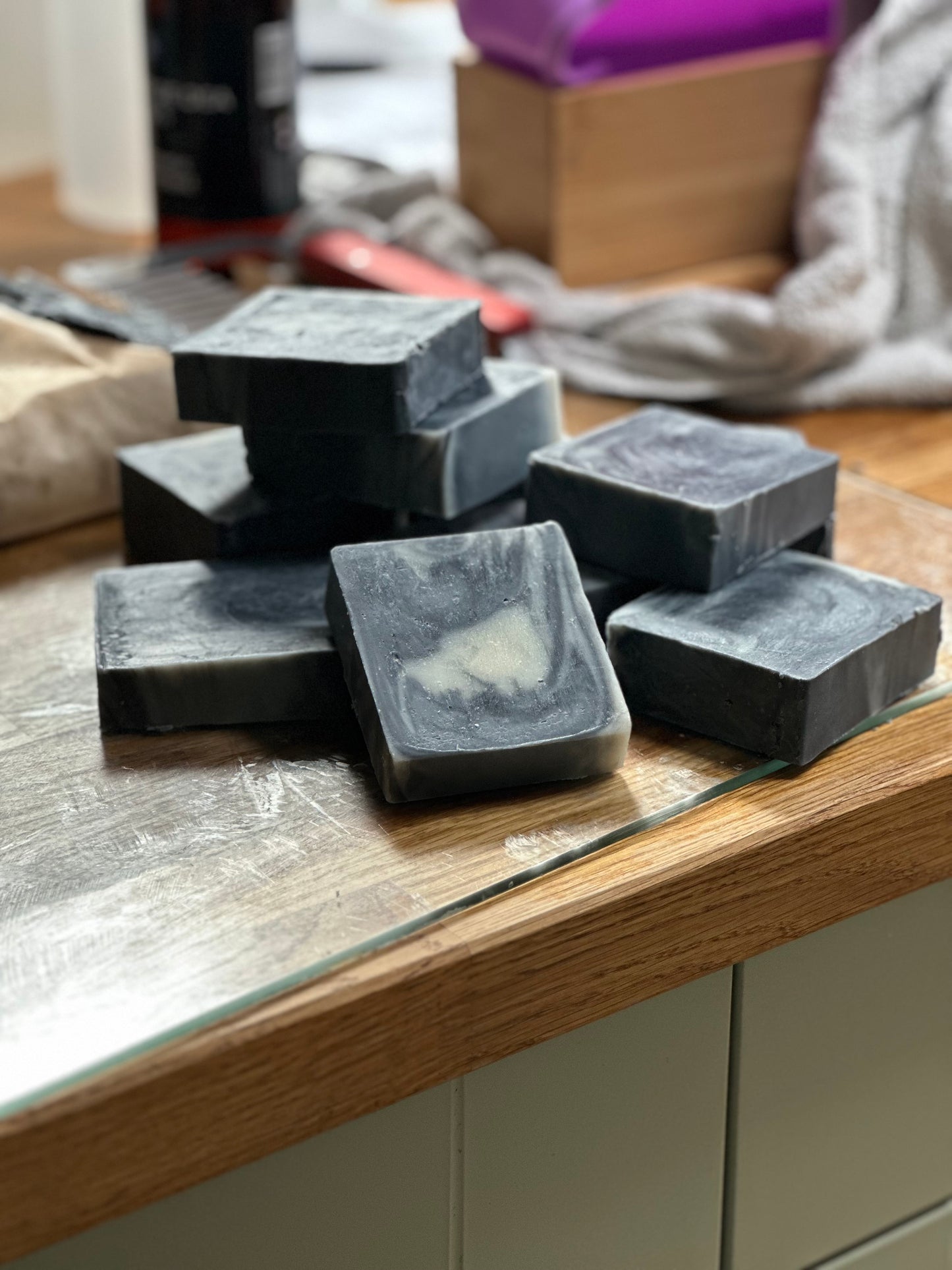 Charcoal Vegan soap