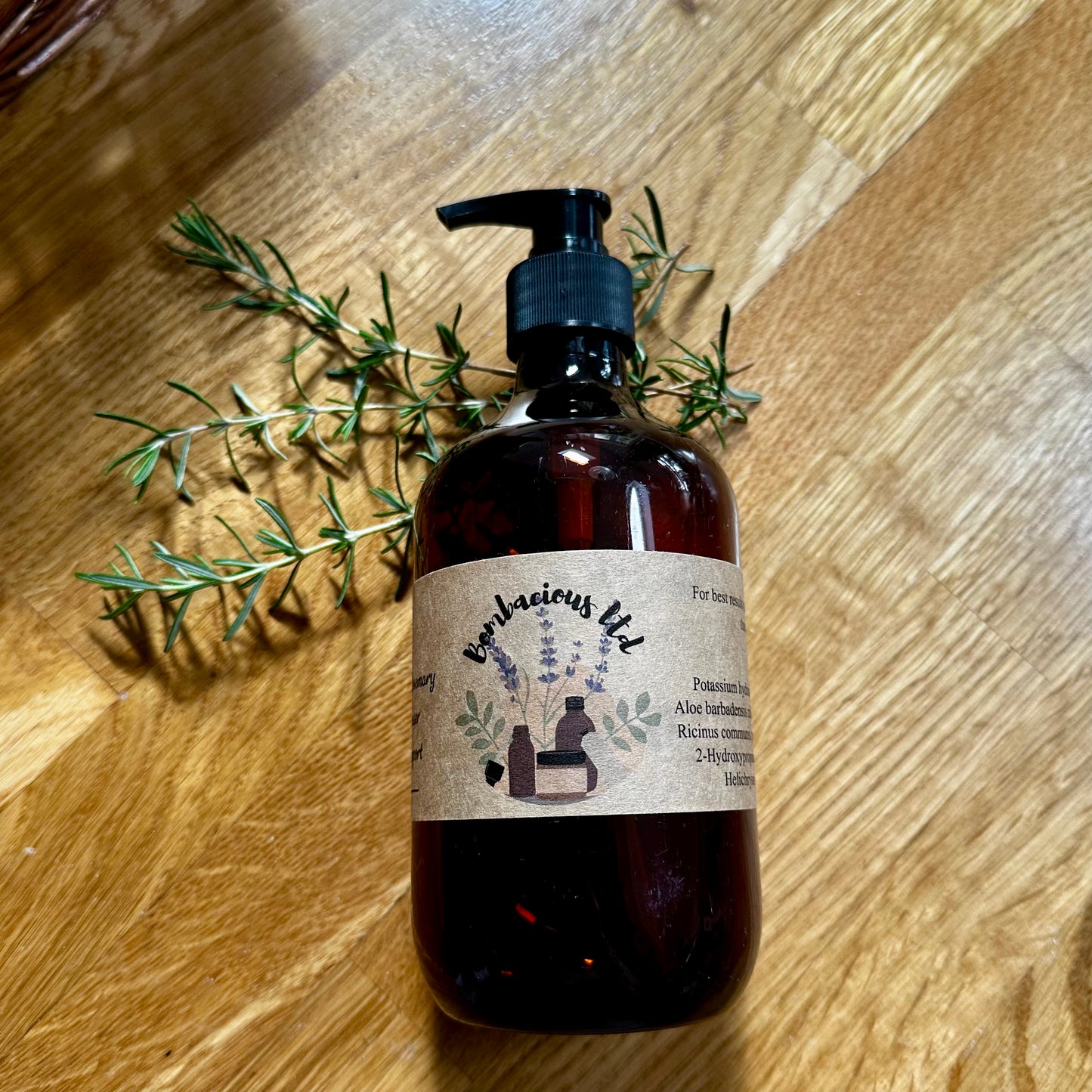 Activated Charcoal and Rosemary Scalp Detoxifying Cleanser