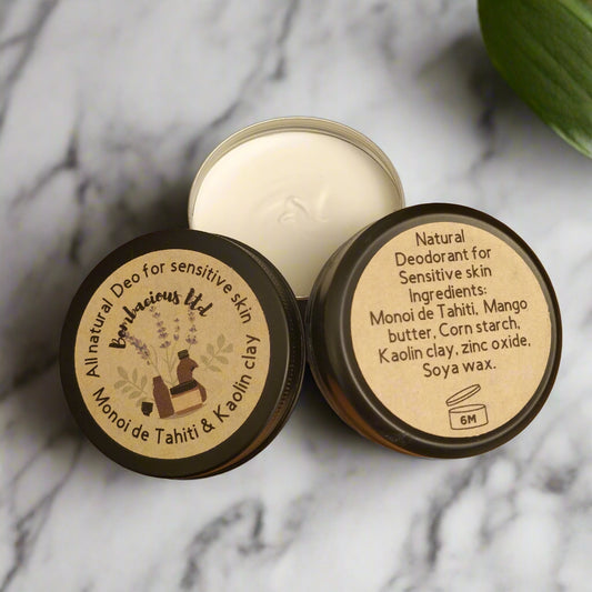 *New* Natural Deodorant for Sensitive skin