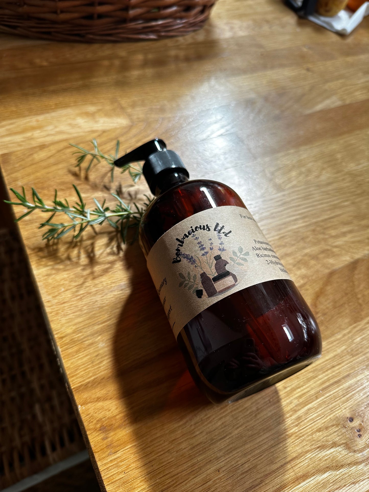 Activated Charcoal and Rosemary Scalp Detoxifying Cleanser