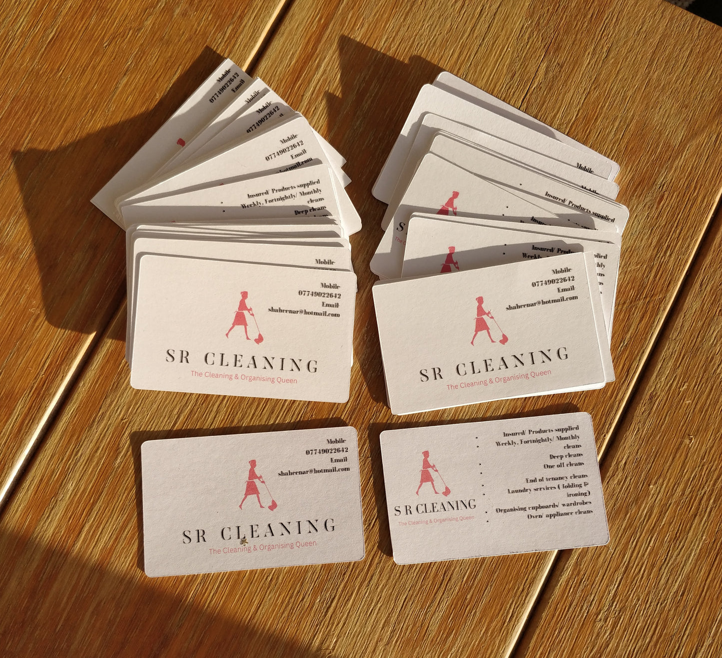 Business cards x 48