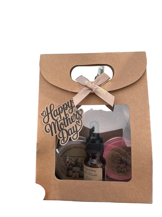 Lotion, deo & serum giftset
