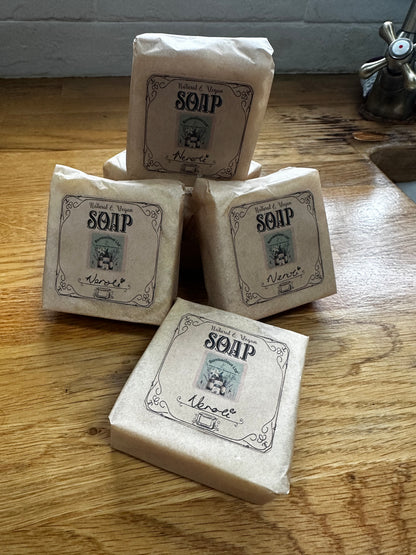 Hemp & sandalwood Fullers earth Vegan soap