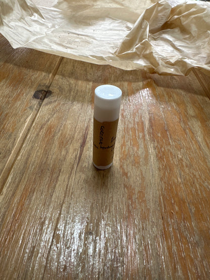 Refillable vegan lip balms