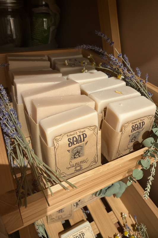 Summer Vegan soap