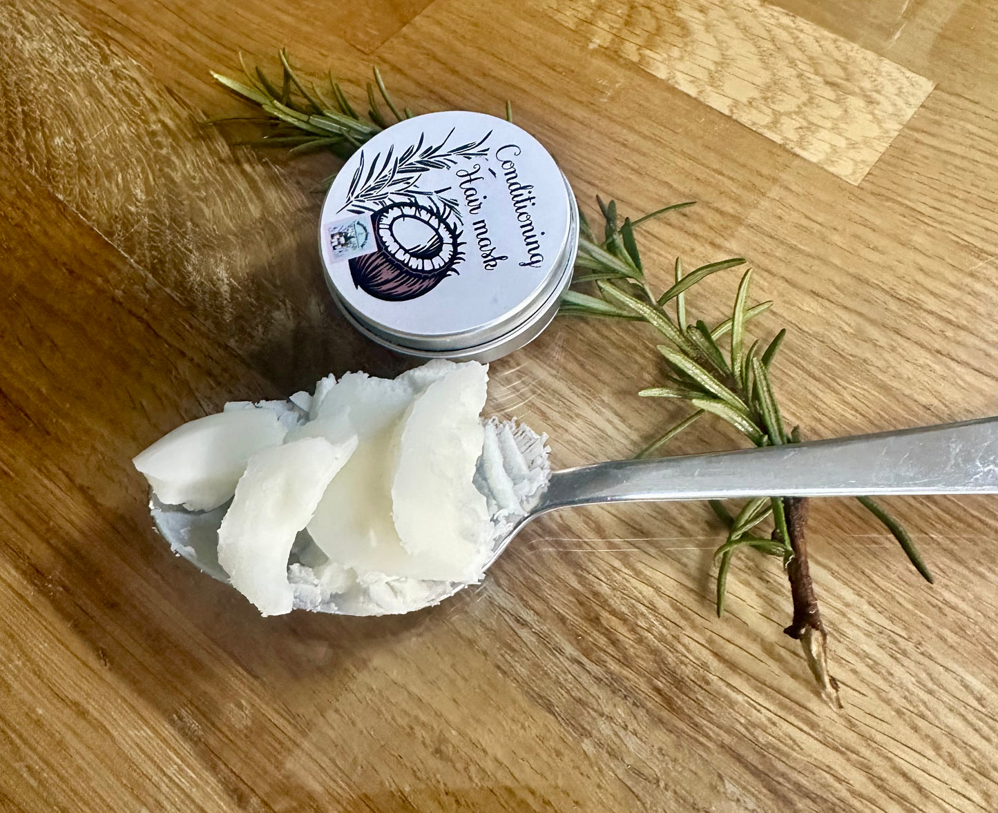 Rosemary infused deep conditioning mask