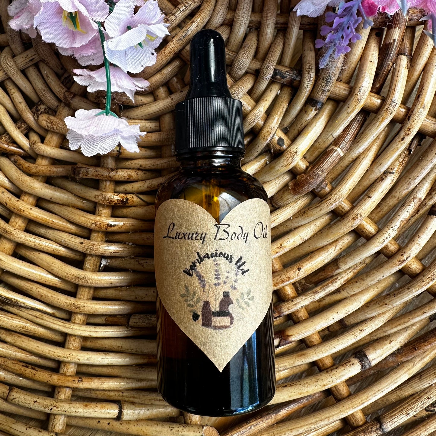 Jasmine & Ylang Ylang massage oil.