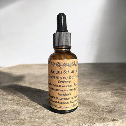 Argan & Castor, Rosemary hair oil