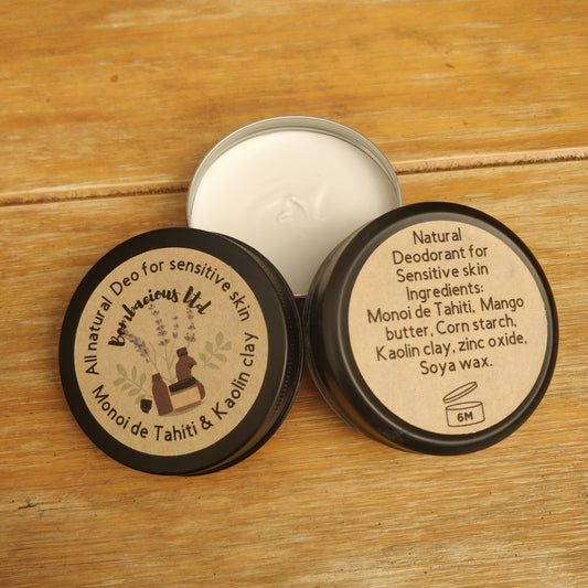 *New* Natural Deodorant for Sensitive skin