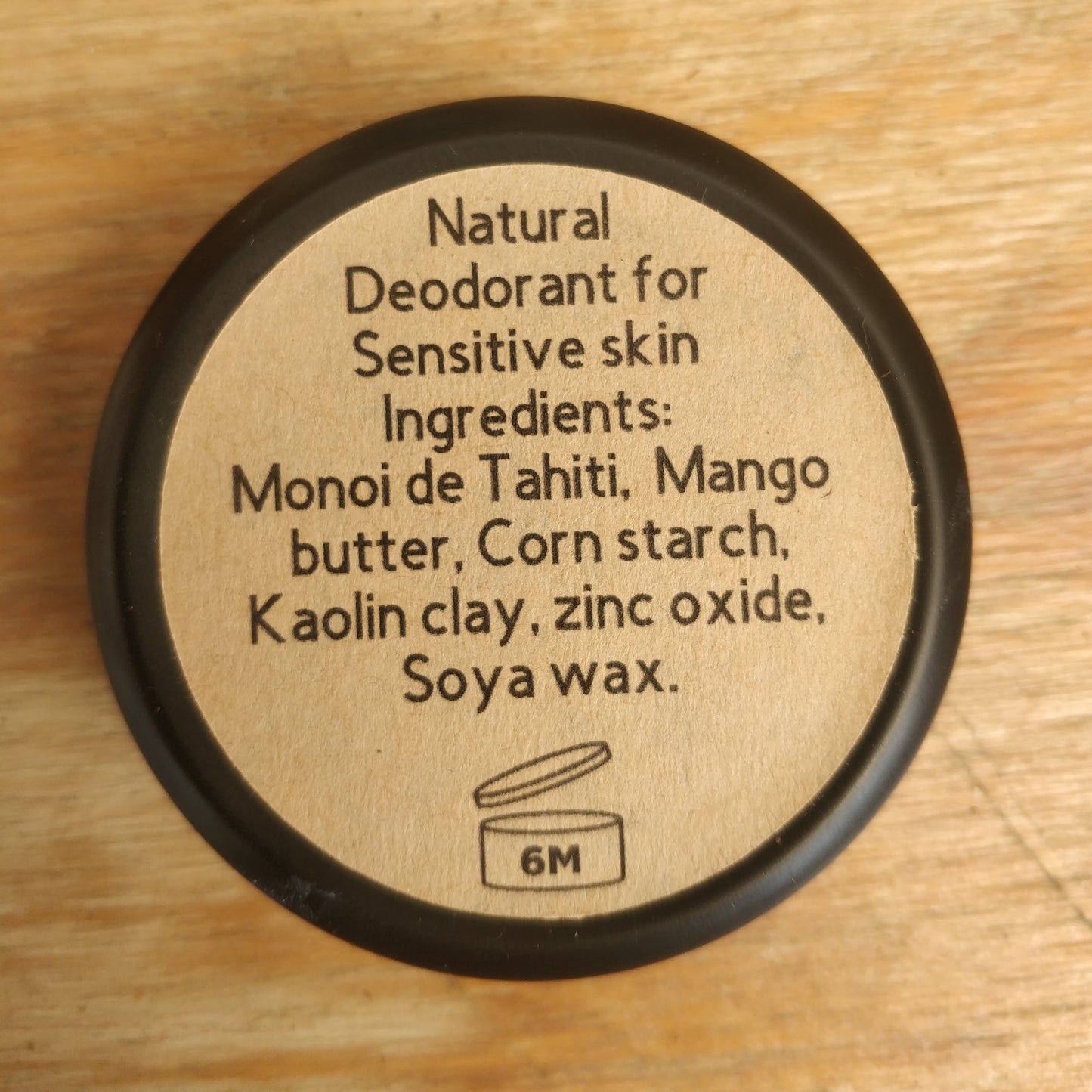 *New* Natural Deodorant for Sensitive skin