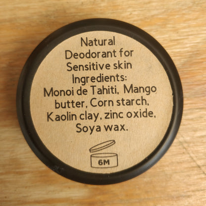 Natural Deodorant for Sensitive skin