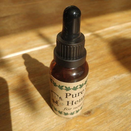 Hemp seed oil for skin and hair