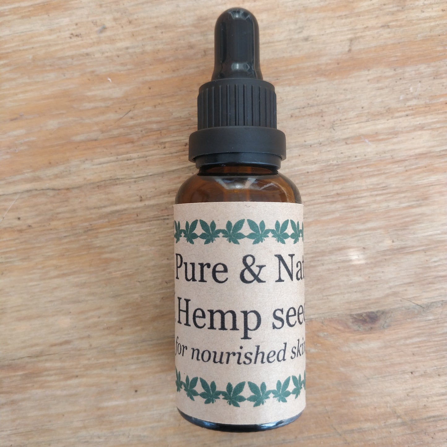 Hemp seed oil for skin and hair