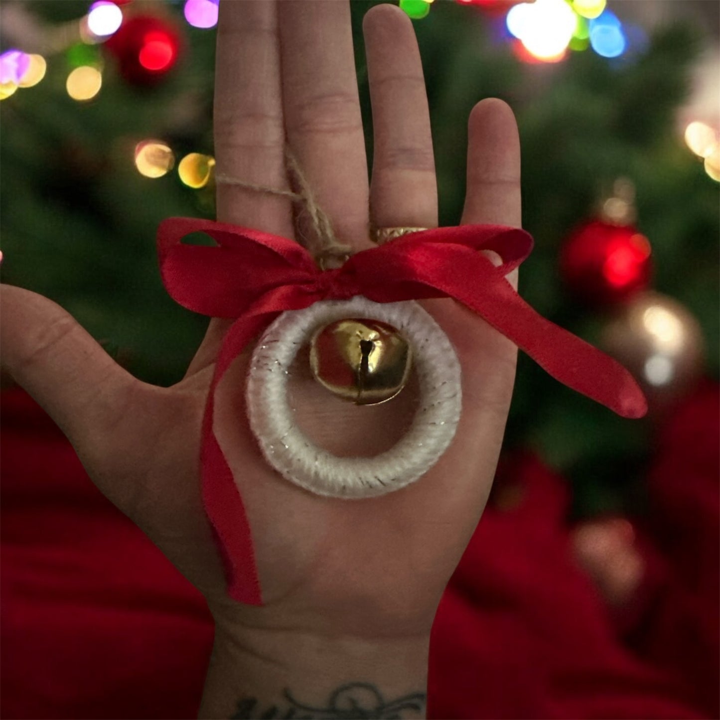 Christmas ring tree decorations