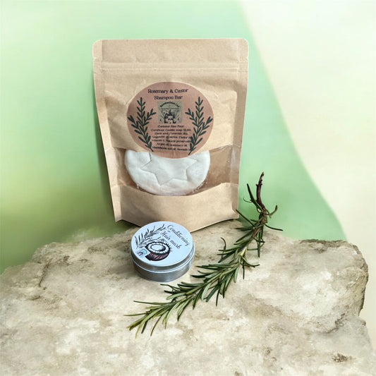 Rosemary infused deep conditioning mask