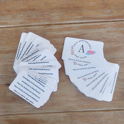 Business cards x 48