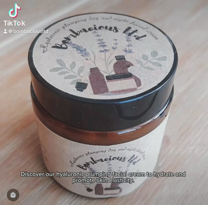 Hyaluronic plumping day and night facial cream