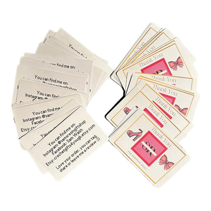 Business cards x 48