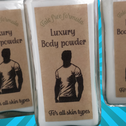 Men's Luxury body powder ( talc free)