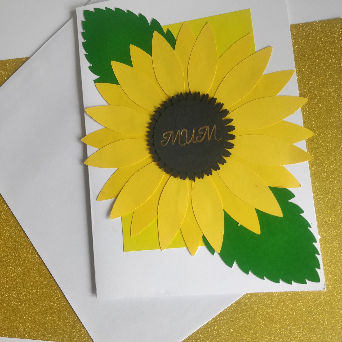 Sunflower Mothers Day Card FREE delivery